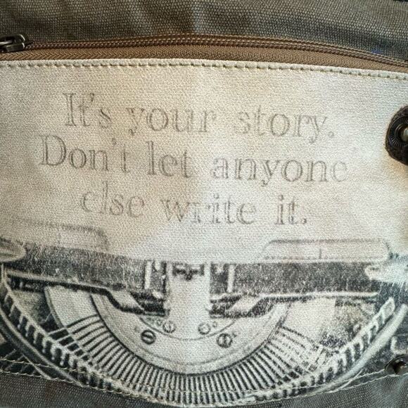 Canvas Fabric Purse Boho Crossbody Bag New FAST SHIP - Picture 3 of 12